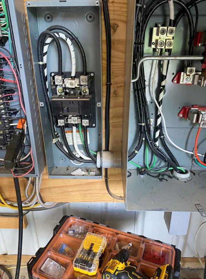 whole home generator configuration
