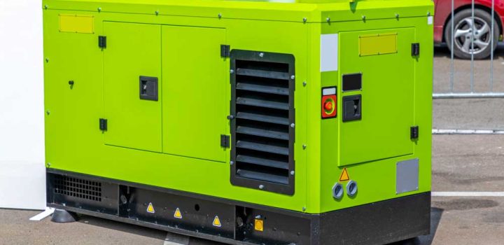 Diesel electric generator emergency equipment